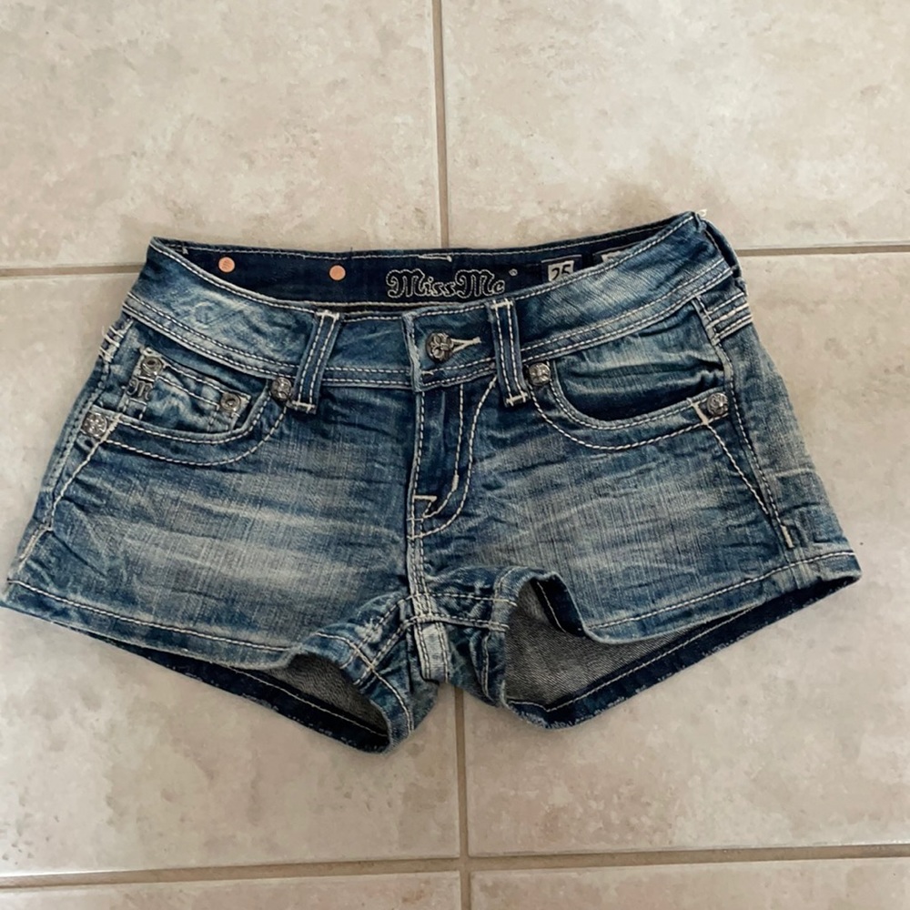 Authentic Miss Me Jean Shorts
